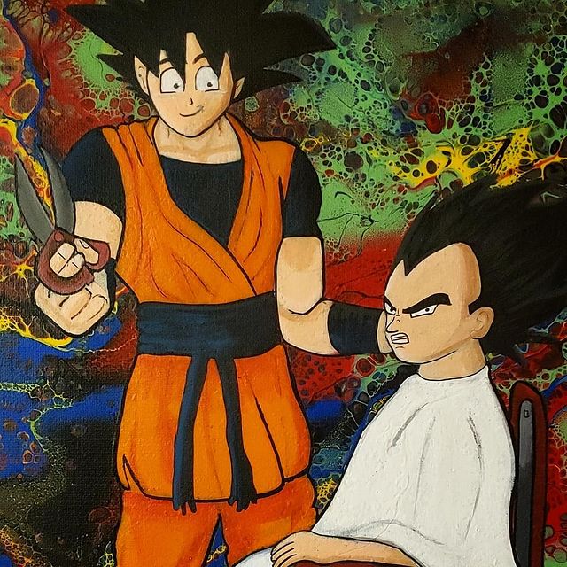 Goku and Vegeta